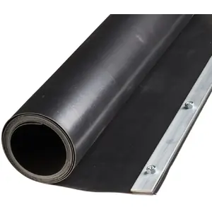 Nature Bâche anti-racines 0,7x5 m PEHD Noir 6030227 TUVendu parcarrefour