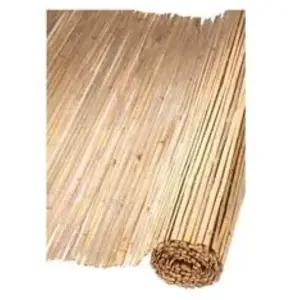 Canisse en Bambou fendu 1 x 5 m -occultation de 70% - NATURE pas cher