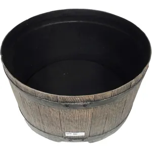 Comparateur de prix : Nature Support de baril d'eau de pluie 30,5x58 cm Marron