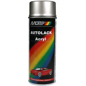 Motip 55380 Spray de Peinture Compact Argent Métallisé 400 ml 55380