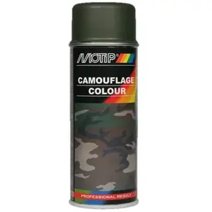 Motip RAL6014 de Peinture-Jaune/Olive-400 ml-Couleur : Vert camouflage