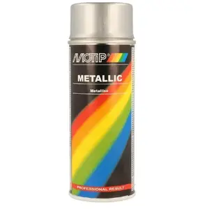 Bombe De Peinture Motip 55269 Argent Métallique 400 Ml pas cher