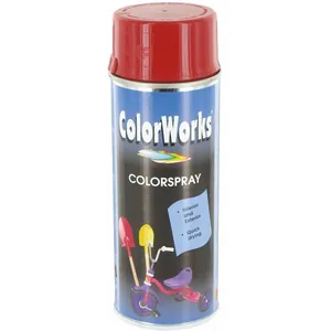 Colorworks - Peinture brillante aérosol 400ml br roug carVendu paramazon