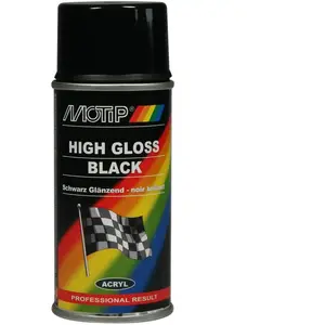Peinture auto universelle noir, 150ml Motip