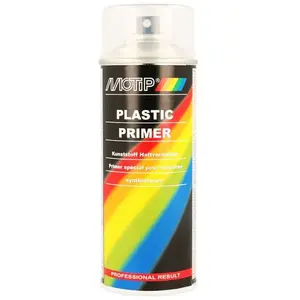 Apprêt peinture pour plastique transparent Motip 400 ml (Aérosol)