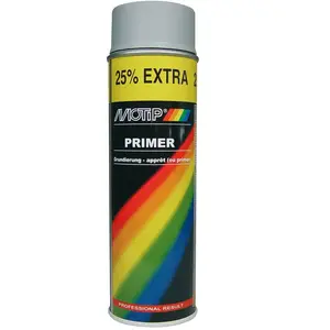 Appret peinture aerosol-bombe Motip Pro Universel 04054 Gris 500 ml 4623 pas cher