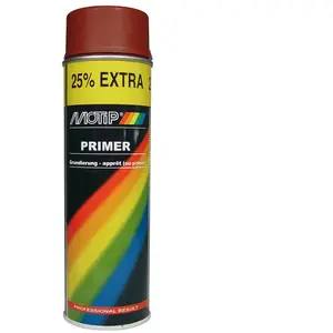 Motip 04055 Apprêt en spray - 500 ml - Rouge pas cher