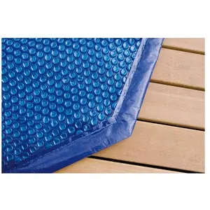 Bâche à bulles pour piscine UBBINK 300x550 cm - Bleu pas cher