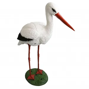Comparateur de prix : Ubbink - Décoration de jardin en forme de cigogne 1382501 Blanc
