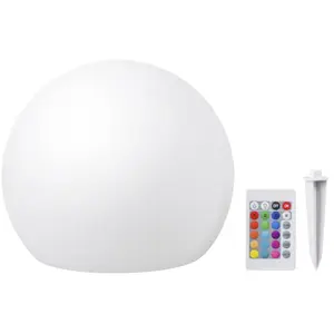 UBBINK Eclairage extérieur solaire décoratif SolarFloat 30 - Boule Ø30 cm - Télécommande - 16 couleurs au choix pas cher