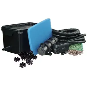 Comparateur de prix : Ubbink Ensemble de filtres d'étang FiltraPure 2000 L 16 L avec pompe TU