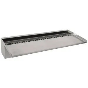 Comparateur de prix : UBBINK Casacade murale pour piscine Niagara - Acier inoxydable - 10x60x20cm