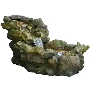 Ubbink Fontaine Cascade Aspen - Mini Cascade - Éclairage de Jardin pas cher