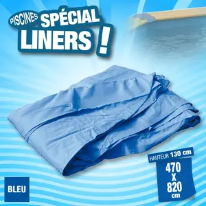 Comparateur de prix : Ubbink - Liner 75/100e bleu 470x820x130cm [LIVRAISON 2 SEMAINES]