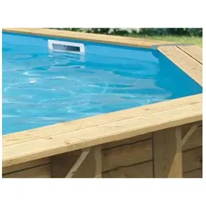 Ubbink Liner 75/100ème Bleu 400x640 x H 130cm pas cher
