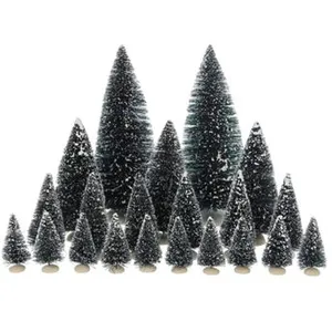 Comparateur de prix : LUVILLE Assortiment de 21 sapins de Noël EDM - 71637
