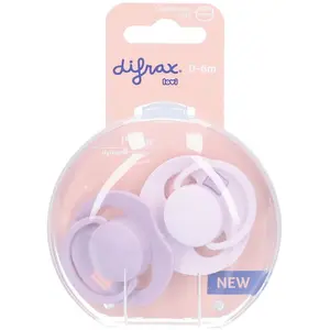 Comparateur de prix : Sucette dynamique Prime boite de stérilisation VIOLET Difrax Lovi