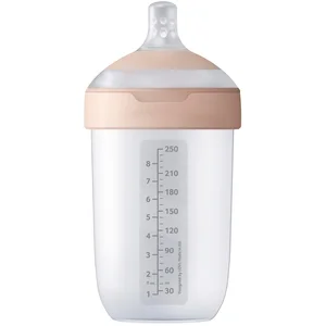 Biberon - DIFRAX - LOVI Mammafeel - 250 ml - Tétine dynamique - Silicone médical sans BPA
