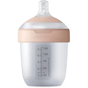 Biberon - DIFRAX - LOVI Mammafeel - 150 ml - Tétine dynamique - Design anti-coliques