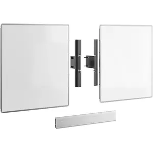 Vogels RISE A228 WHITEBOARD SET 86IN, Support mural pour TV, Blanc