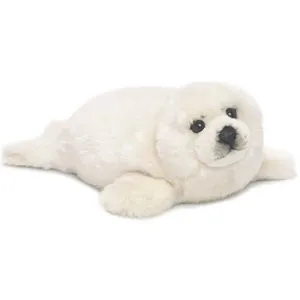 Wwf - 15188002 - peluche - phoque crème - 38 cm pas cher