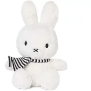 MIFFY - 24182025 - Peluche - Miffy avec Écharpe - Blanc - 23 cm