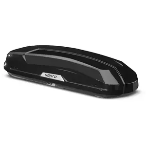 Coffre de toit HaPro Trivor 440 Noir BrillantVendu parpiecesauto.fr
