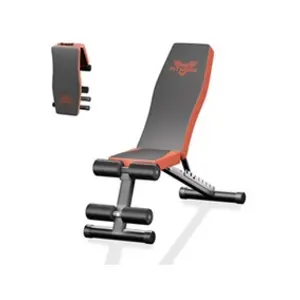 Banc de Musculation BIGZZIA, Banc d'entraînement incliné Pliable Multi...