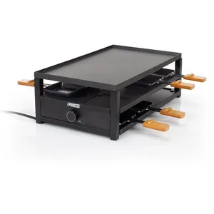 Comparateur de prix : Princess Princess 01.162655.01.001 Appareil à raclette Acier noir
