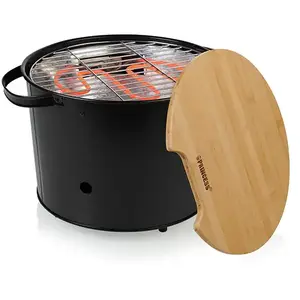 Comparateur de prix : Barbecue hybride charbon de bois et électrique 1400 W Princess