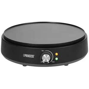 Comparateur de prix : Princess Deluxe Crêpière voyant lumineux, revêtement anti-adhésif noir