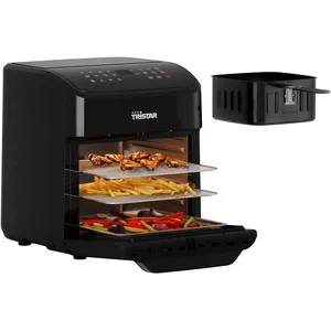 Comparateur de prix : Tristar Mini four & Friteuse à air chaud, 2-en-1 - Airfryer, sans BPA,...