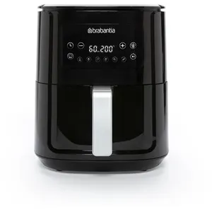Brabantia Friteuse à air chaud - BBEK1131 - Sans Huile - Air fryer - 5.5 Litre - Noir pas cher