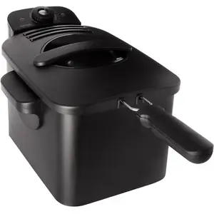 Inventum gf431b froid Zones Friteuse, 3 l, 2200 W, boîtier en métal, noir pas cher