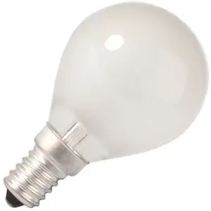 Calex | Ampoule à Incandescence Sphérique | E14 | 10W DépolieVendu parampoulepascher