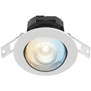 Comparateur de prix : Calex | Smart Downlight LED Lampe (3-pack) Blance | 4.9W Ø 85mm | Smart