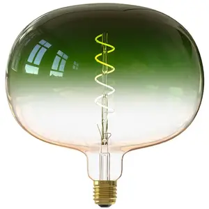 Ampoule LED à filament Boden vert dimmable E27 140lm 5W IP20 blanc chaud 22 x H.22,5cm CalexVendu parcastorama
