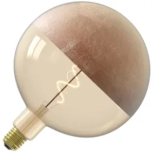Comparateur de prix : Calex Kalmar XXL Copper Spiraal - E27 - 100 Lumen