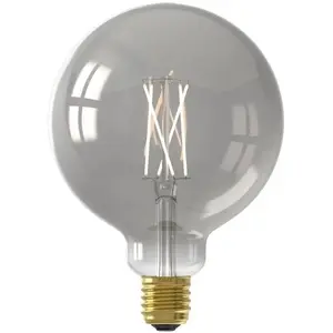 Comparateur de prix : Ampoule LED E27 - CALEX - G125 SMART GLOBE - Filament droit - 7 W - 40...