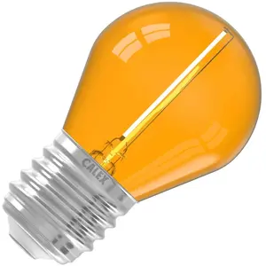 Calex | LED G45 | Orange | E27 fitting | 0.5-1W pas cher