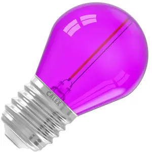 Calex | LED G45 | Paars | E27 fitting | 0.5-1W pas cher
