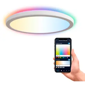 Comparateur de prix : Calex | Smart Halo Ceiling Light | Ø292mm | 22W | IP54 | 15000hrs