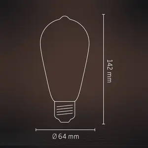 Comparateur de prix : Ampoule LED à filament connectée Smart RGBW E27 4,9W 280lm Calex