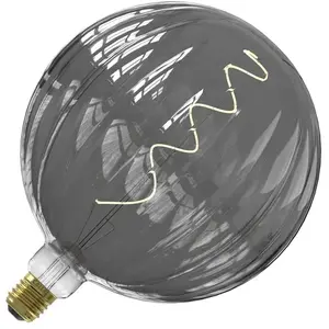 Calex | Dijon | Titanium | Spiraalfilament | 4W | E27 fitting