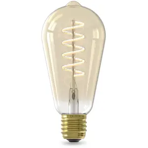 Comparateur de prix : Calex Smart LED E27 7W ST64 1800 - 3000 K Filament, lot de 2