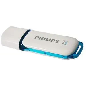 Philips Cle USB 3.0 Philips FM16FD75B Snow edition 16Go Blanc