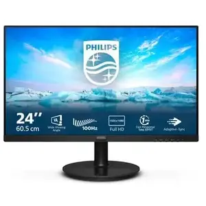 Philips V Line 241V8LAB/00 23.8" LCD Full HD Noir 241V8LAB/00 pas cher