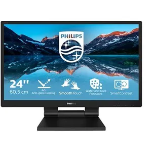 Philips B Line 242B9TL - Ecran LED - 24" - écran tactile - 1920 x 1080 Full HD (1080p) @ 60 Hz - IPS - 250 cd/m² - 1000:1 - 5 ms - HDMI, DVI-D, VGA,Vendu parfnac