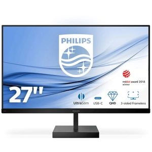 Philips C Line 276C8/00 27" LCD Quad HD 4 ms Noir TU pas cher