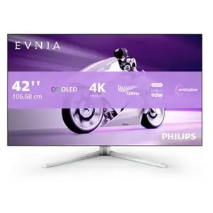 Comparateur de prix : Philips 42M2N8900/00 41.54" OLED 4K Ultra HD 0,1 ms Blanc 42M2N8900/00